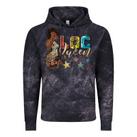 Cloud Black afro woman loc queen Vintage Hoodie - texasbilliewilder