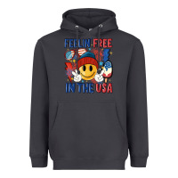 Feelin Free In The Usa Heavyweight Hoodie | Teevron