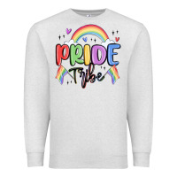 Oatmeal Heather pride tribe Premium Sweatshirt - MaliasSmallBusiness