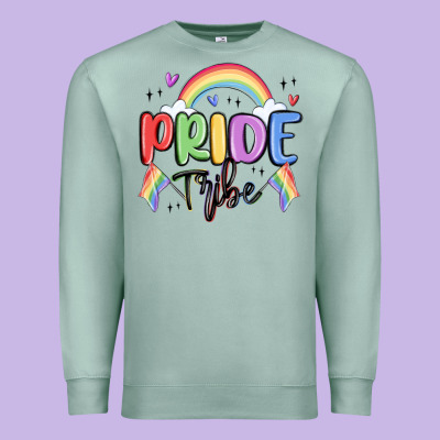 Pride Tribe Premium Sweatshirt Designed By Maliassmallbusiness