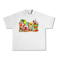Lunar Rock summer vibes coffee cups Urban Heavy Tee - Zillion Design Studio