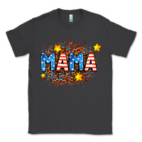 Smoke usa Mama  leopard background Classic Tee - AdoDesignShop