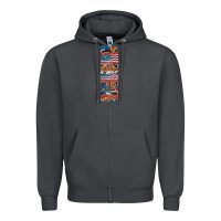 Smoke usa flag and western patterns  penwraps Zipper Hoodie - Artiststas
