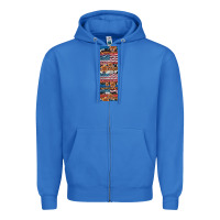 True Royal usa flag and western patterns  penwraps Zipper Hoodie - Artiststas