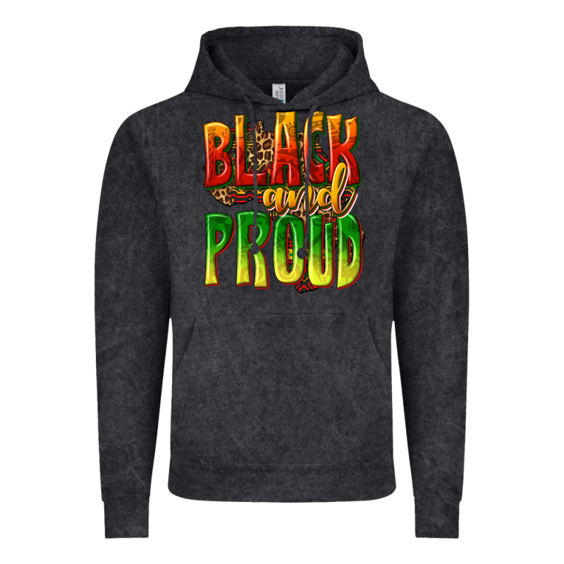 Black And Proud Vintage Hoodie by texasbilliewilder | Teevron
