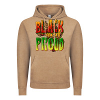 Vintage Coffee black and proud Vintage Hoodie - texasbilliewilder