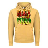 Vintage Mustard black and proud Vintage Hoodie - texasbilliewilder