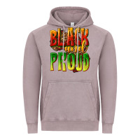 Vintage Zinc black and proud Vintage Hoodie - texasbilliewilder