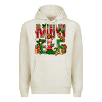 Oatmeal Heather Christmas Mini Elf Premium Hoodie - BundleAndBundleShop