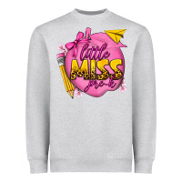 Little Miss Pre K Heavyweight Sweatshirt | Teevron