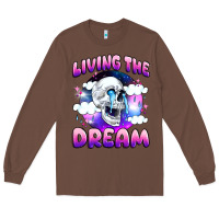 Chestnut living the dream Long Sleeve Tee - JahusDesignShop