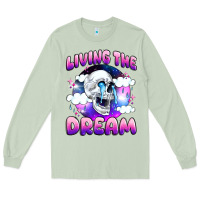 Matcha living the dream Long Sleeve Tee - JahusDesignShop