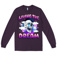 Plum living the dream Long Sleeve Tee - JahusDesignShop