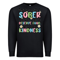 Black people dont need to be sober and drugfree to deserve food Premium Sweatshirt - MaliasSmallBusiness
