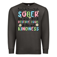 Smoke people dont need to be sober and drugfree to deserve food Premium Sweatshirt - MaliasSmallBusiness
