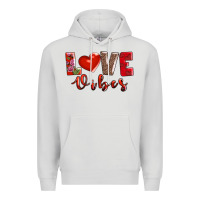 Dove Grey love vibes Premium Hoodie - AdoDesignShop