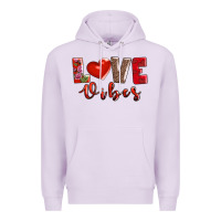 Lilac love vibes Premium Hoodie - AdoDesignShop
