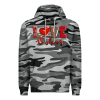Slate Camo love vibes Premium Hoodie - AdoDesignShop