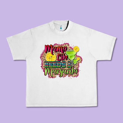 Mama Cita Needs A Margarita Urban Heavy Tee Designed By Cts Tumbler Store