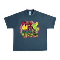 Midnight Navy mama cita needs a margarita Urban Heavy Tee - CTS Tumbler Store