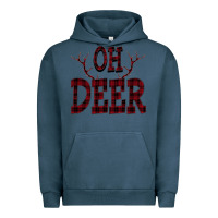 Pigment Midnight Navy Oh Deer tshirt Urban Hoodie - Bettercallsaul