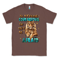 Chestnut be strong and courageous Classic Tee - JahusDesignShop