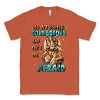 Copper be strong and courageous Classic Tee - JahusDesignShop