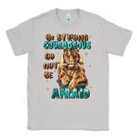 Moon Dust be strong and courageous Classic Tee - JahusDesignShop