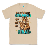 Be Strong And Courageous Classic Tee | Teevron