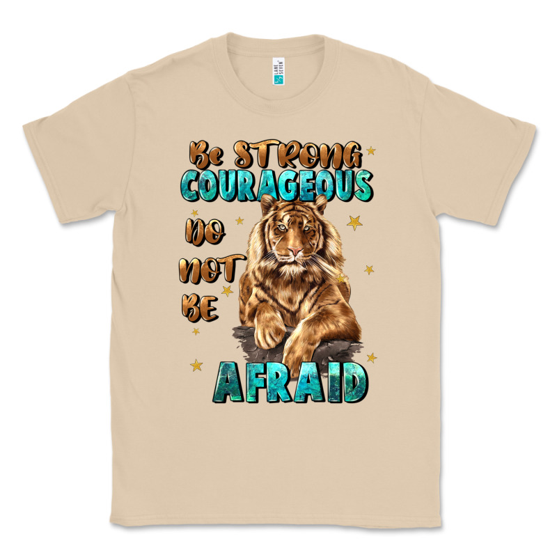 Be Strong And Courageous Classic Tee by JahusDesignShop | Teevron