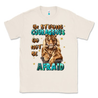 Natural be strong and courageous Classic Tee - JahusDesignShop