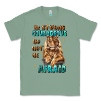 Sage be strong and courageous Classic Tee - JahusDesignShop