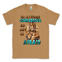 Toasted Coconut be strong and courageous Classic Tee - JahusDesignShop