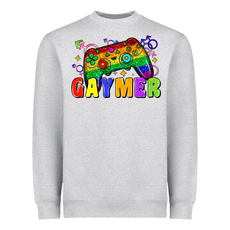 Gaymer Heavyweight Sweatshirt by Zillion Design Studio | Teevron