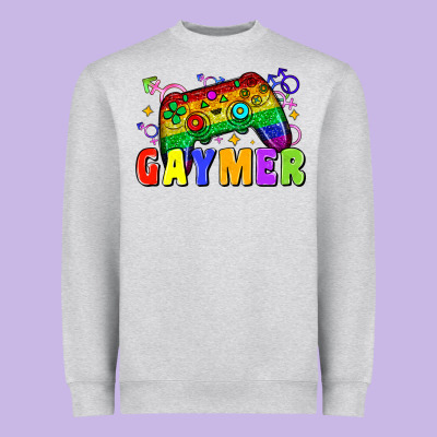 Gaymer Heavyweight Sweatshirt Designed By Zillion Design Studio