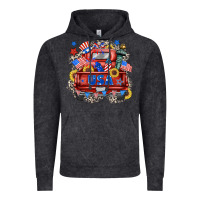 Vintage Black usa truck Vintage Hoodie - Zillion Design Studio