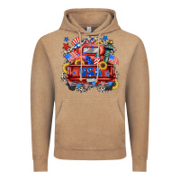 Vintage Coffee usa truck Vintage Hoodie - Zillion Design Studio