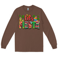 Chestnut let's fiesta Long Sleeve Tee - JahusDesignShop
