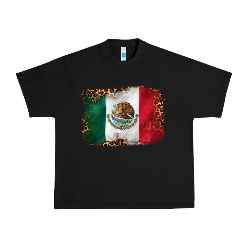 Mexican And Leopard Flag Urban Heavy Tee by CTS Tumbler Store | Teevron