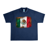 Navy mexican and leopard flag Urban Heavy Tee - CTS Tumbler Store