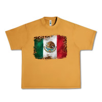 Peanut Butter mexican and leopard flag Urban Heavy Tee - CTS Tumbler Store