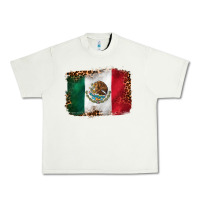 Pistachio mexican and leopard flag Urban Heavy Tee - CTS Tumbler Store
