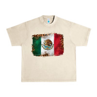 Sandshell mexican and leopard flag Urban Heavy Tee - CTS Tumbler Store