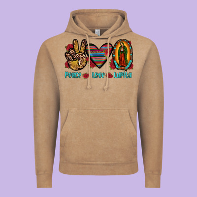 Peace Love Lupita Vintage Hoodie Designed By Jahusdesignshop