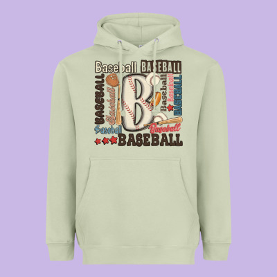 Baseball Heavyweight Hoodie Designed By Maliassmallbusiness