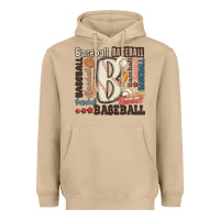 Mushroom baseball Heavyweight Hoodie - MaliasSmallBusiness