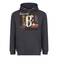 Smoke baseball Heavyweight Hoodie - MaliasSmallBusiness