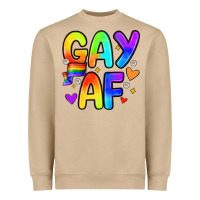 Gay Af Heavyweight Sweatshirt | Teevron