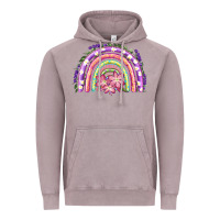 Vintage Zinc Easter Floral Spring Rainbow Vintage Hoodie - RanaPortraitStore