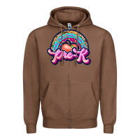 Chestnut pre k Zipper Hoodie - JahusDesignShop